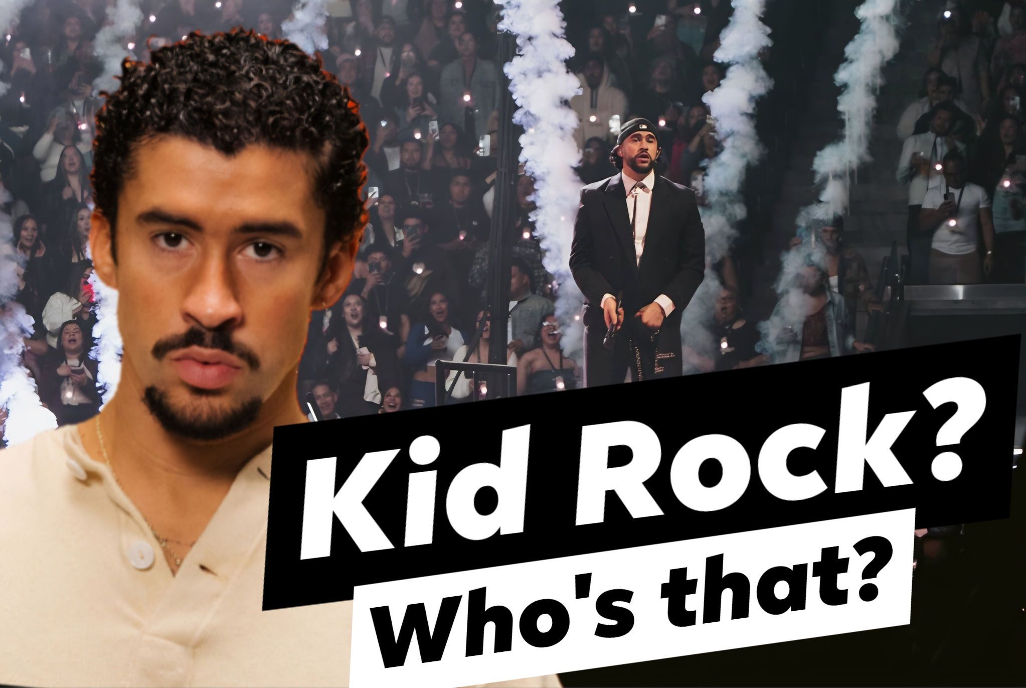 Bad Bunny dominates Kid Rock in global... - Karl E. Rominger | Facebook
