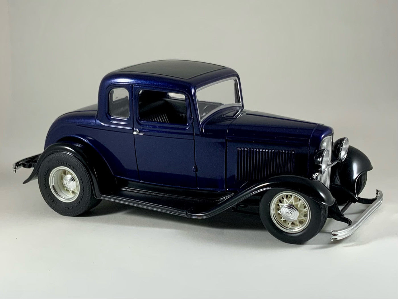 Revell/Monogram 32 Fords…Woody is 1/8 scale, built using the Big