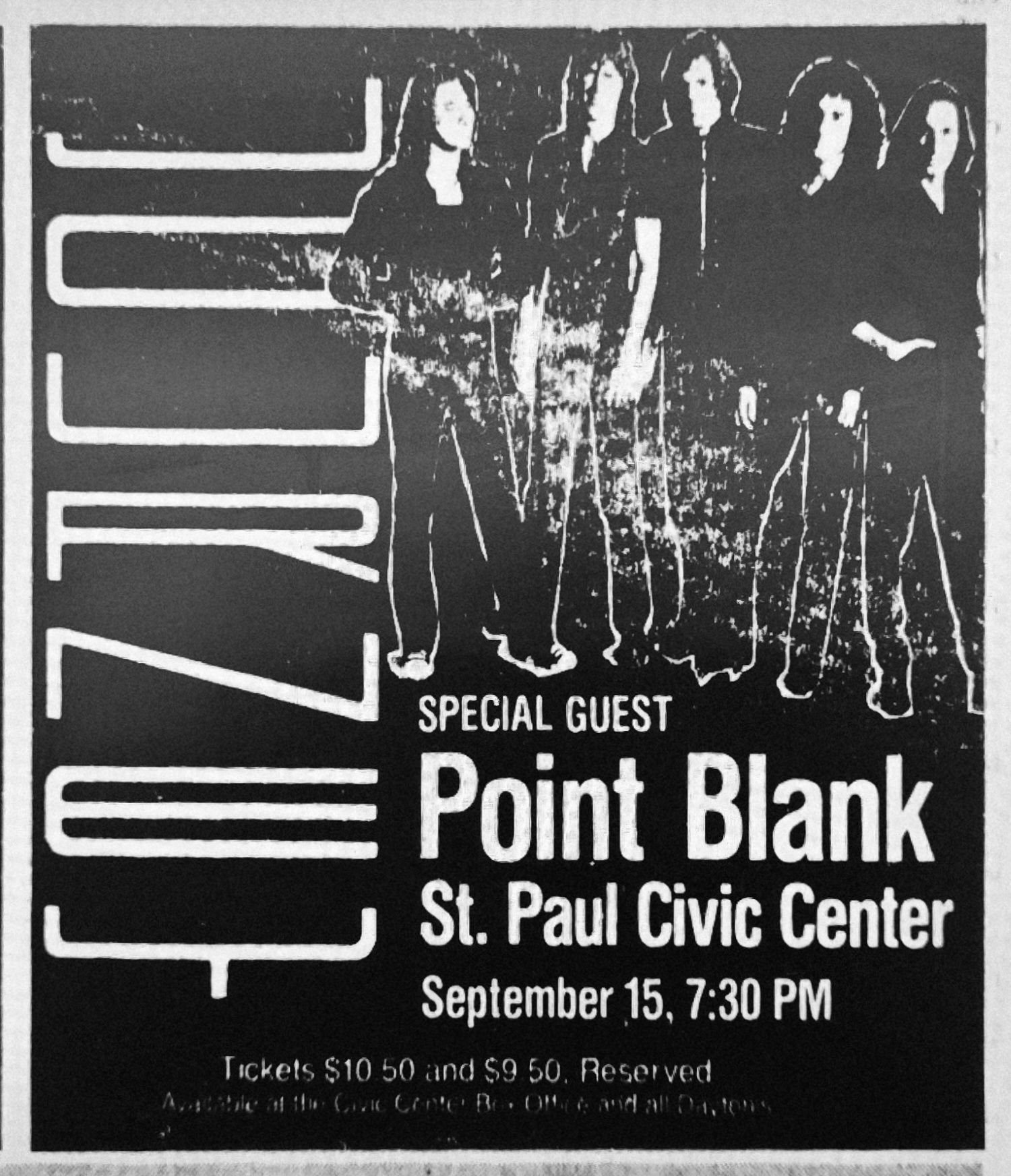 Journey's Escape Tour 1981/82 at St. Paul Civic Center | St Paul, MN