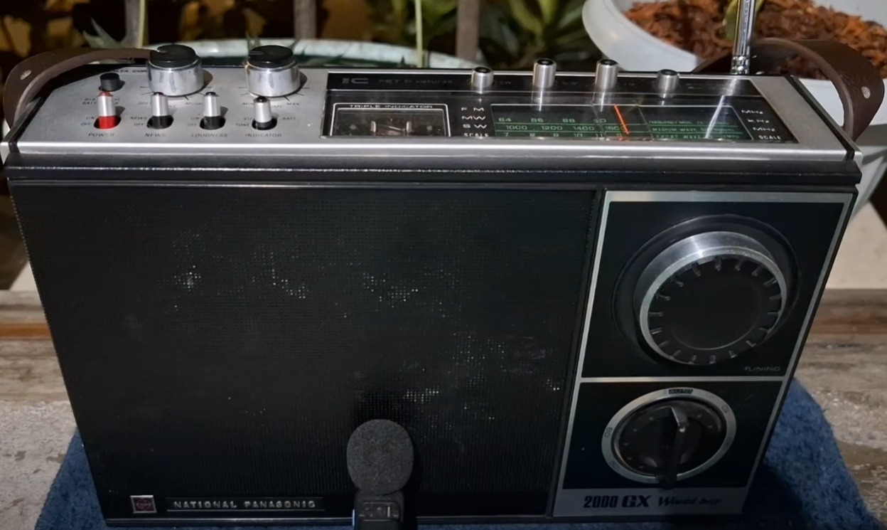 Panasonic RF-656 World Boy 1000GX meter-type tuning review