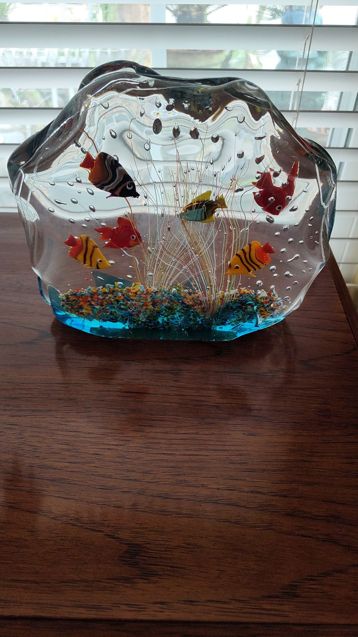 Crate & Barrel Murano Aquatic Bowl Value