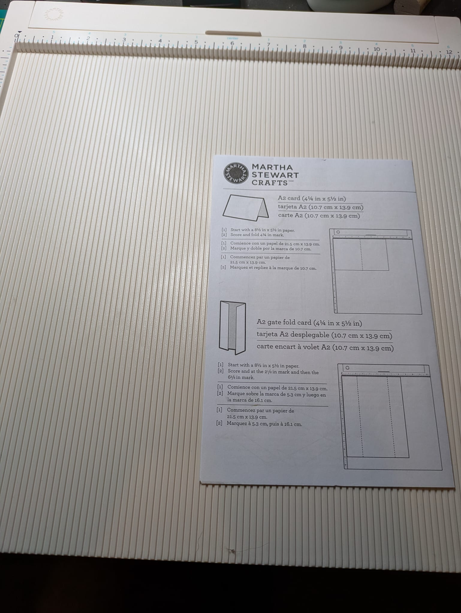 Martha Stewart scoring board for trade
