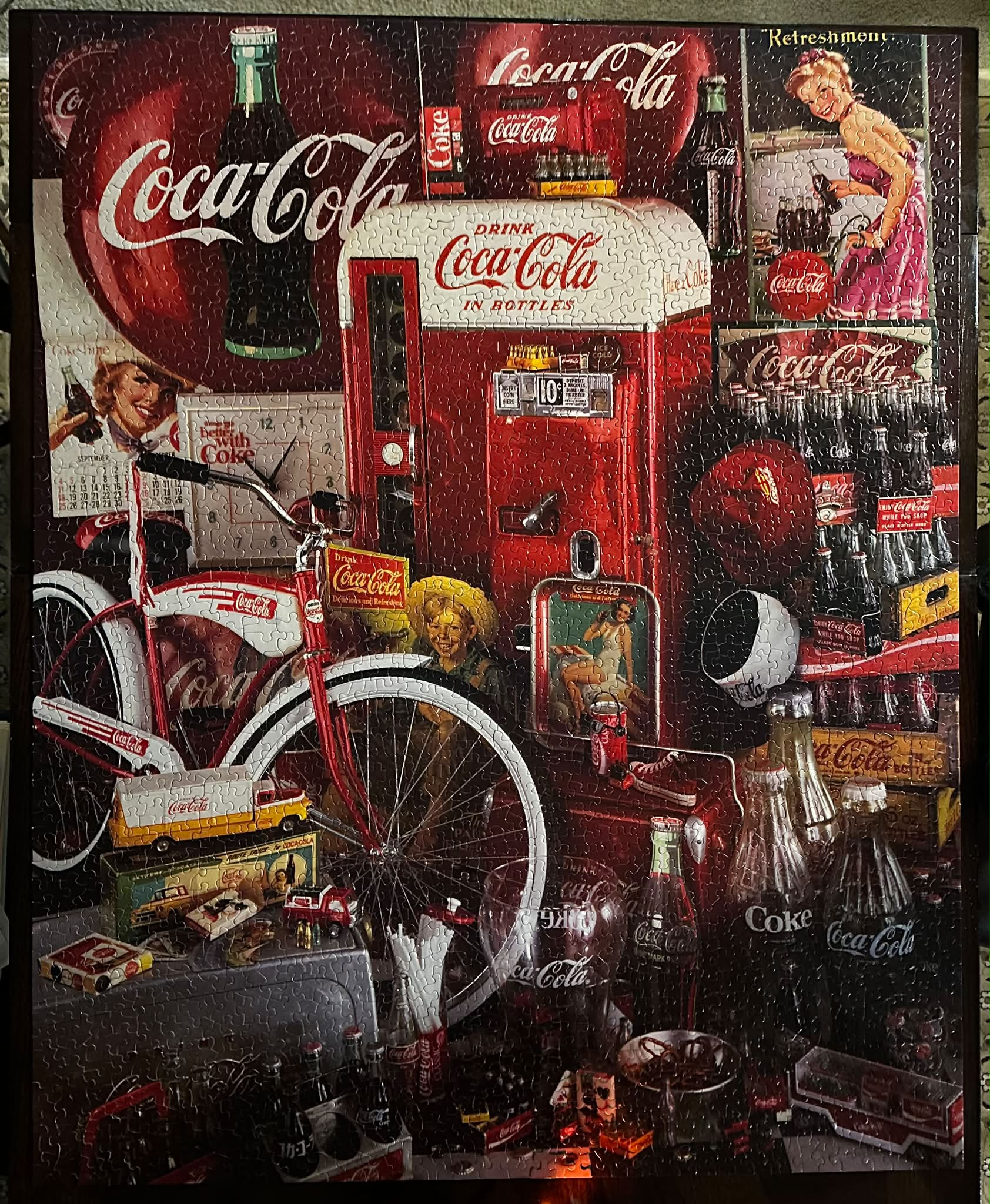 Coca-Cola Company 2000 piece puzzle 🧩 😎