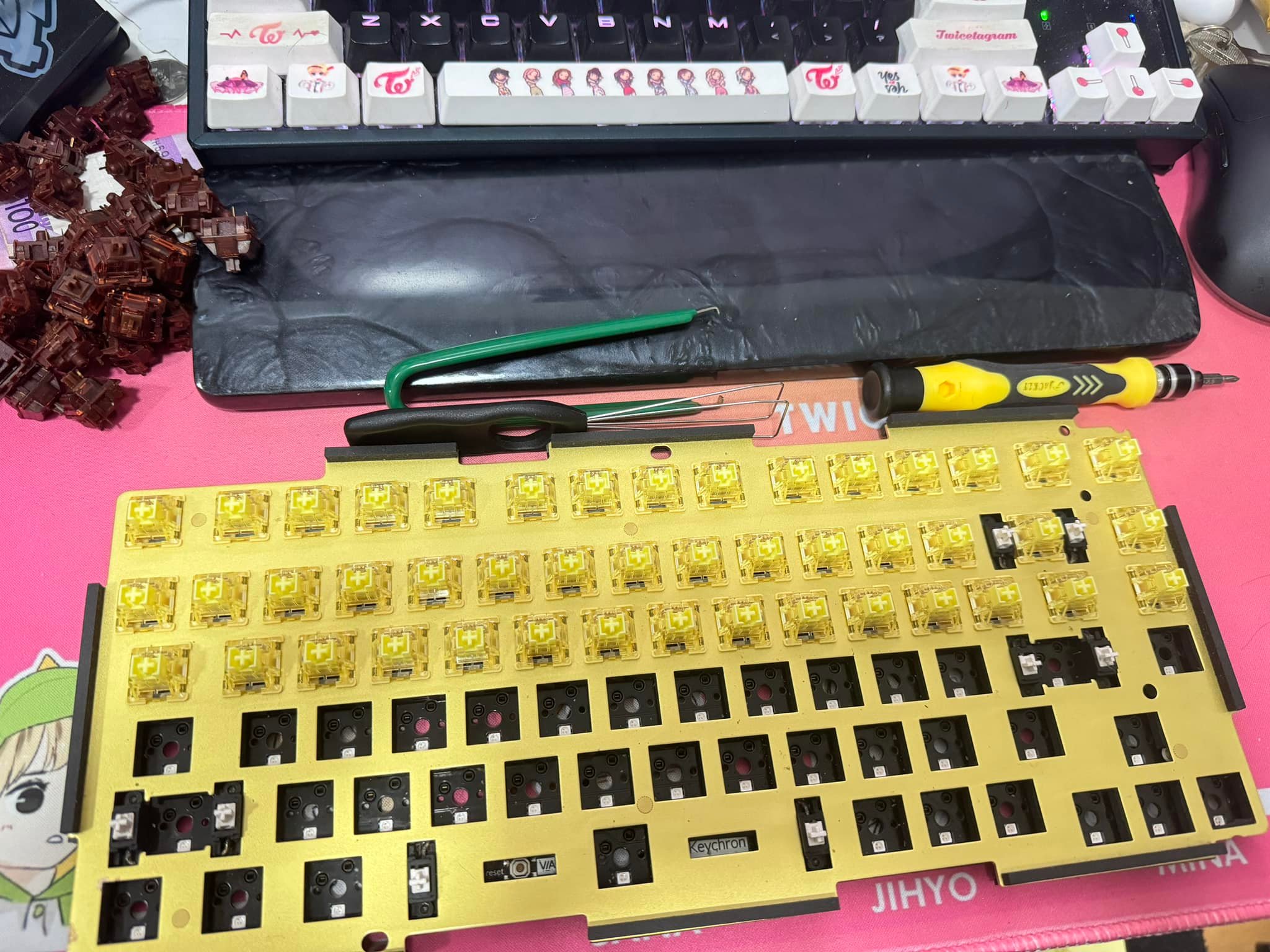 Another day, another CREAMY keyboard 🧈 💌 DM for builds & sound