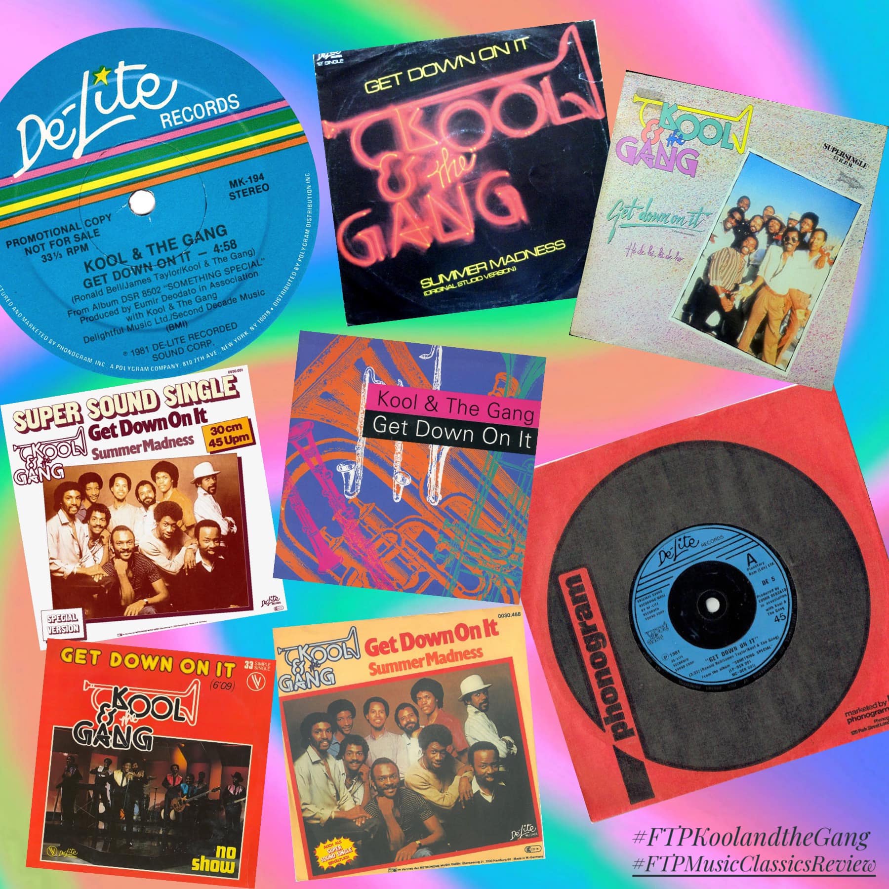 FTP Music Classics Review KOOL THE GANG GET DOWN ON IT  