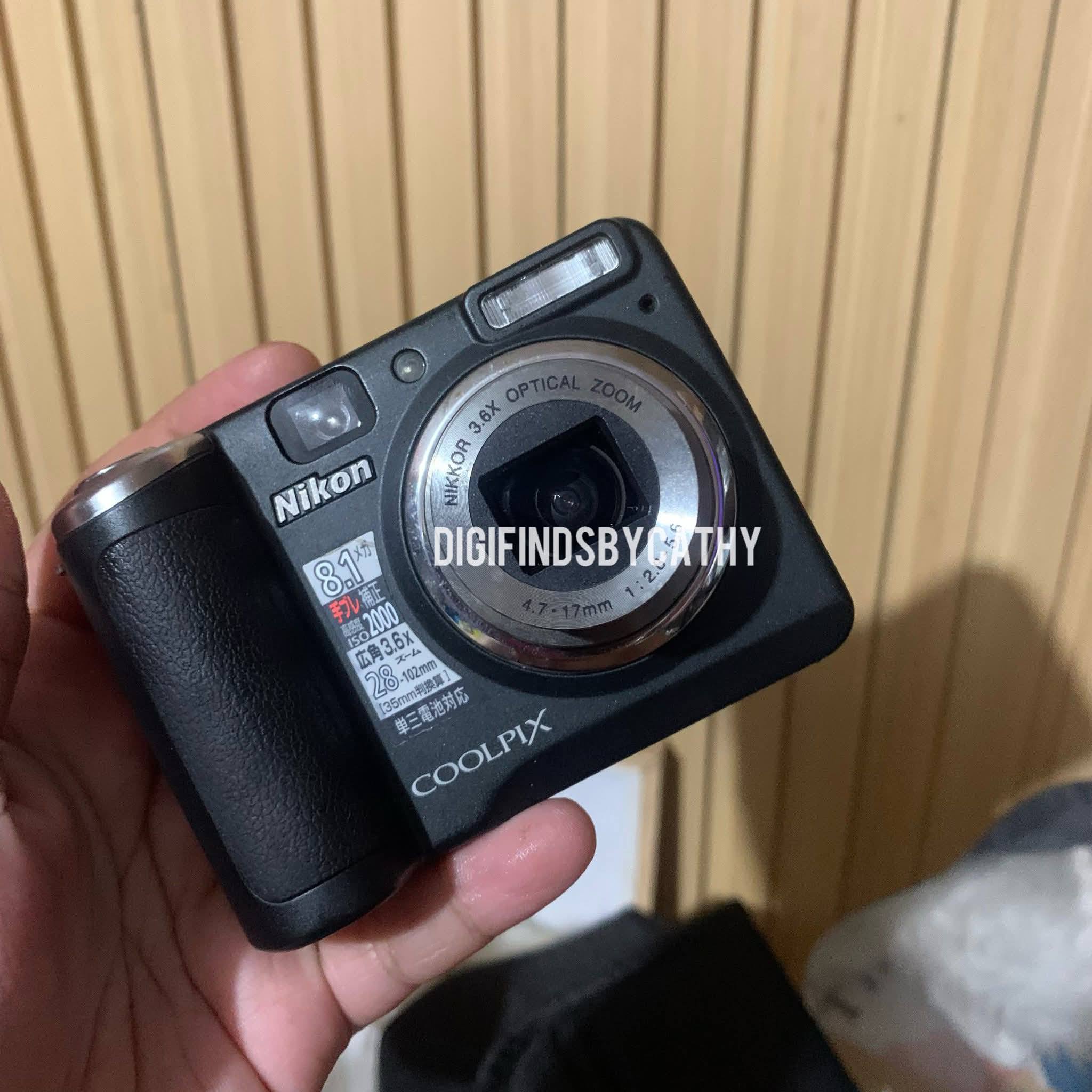 カメラ 美品 作例 Nikon COOLPIX P50 動作確認済 電池付き