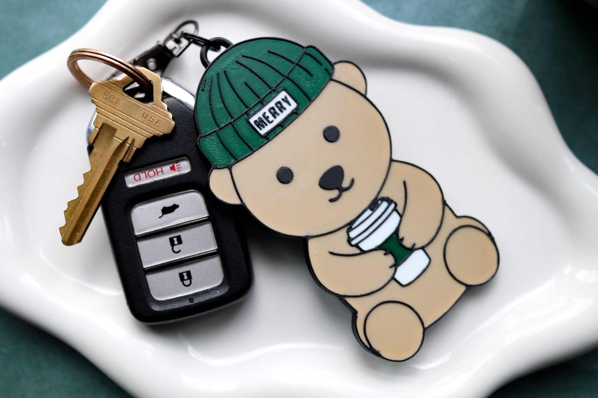 Starbucks has unveiled a limited-edition Croissant Bearista
