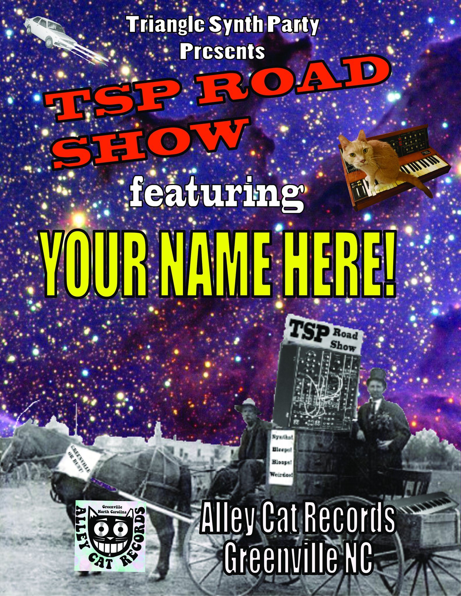 No shows @ da cat [Alley Cat Records] the rest of this weekend so