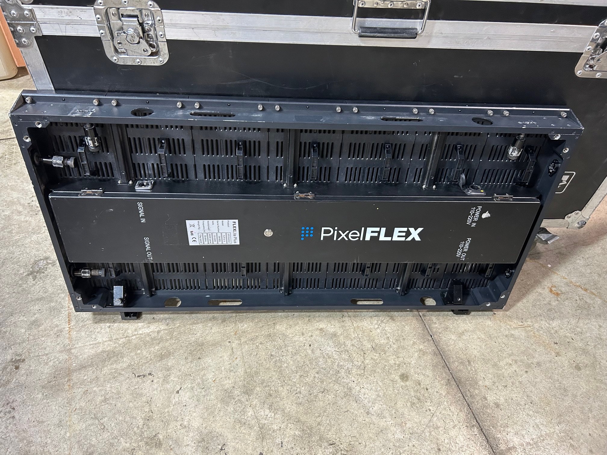 (10) PixelFLEX FLEXLite 8.9mm LED Video Panel 500mm x 1000mm Outdoor ...