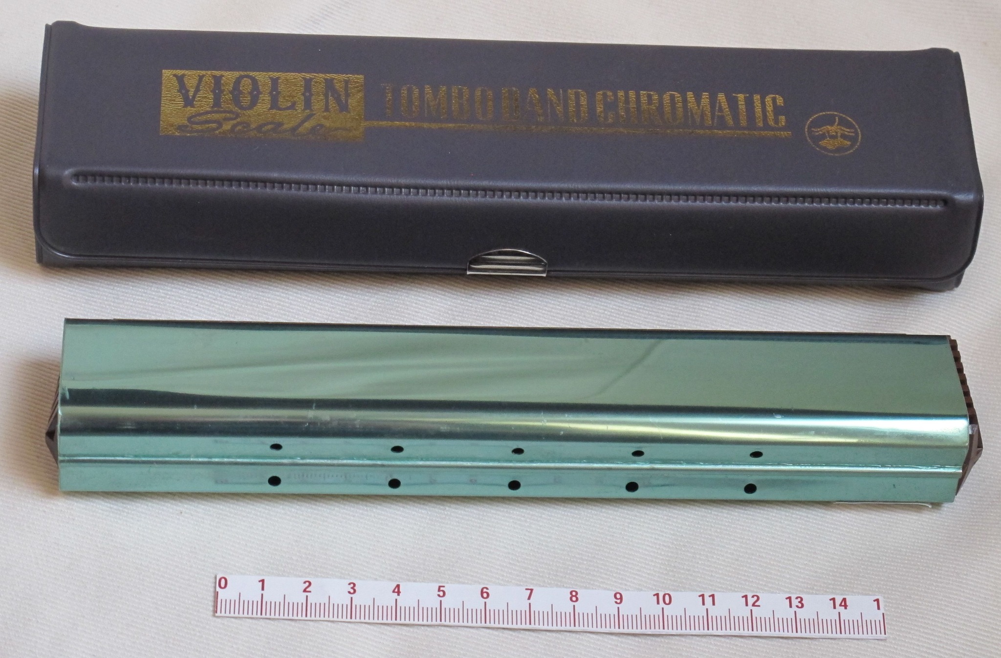 TOMBO BAND CHROMATIC VIOLIN SCALE ハーモニカ I stumbled upon a Tombo 