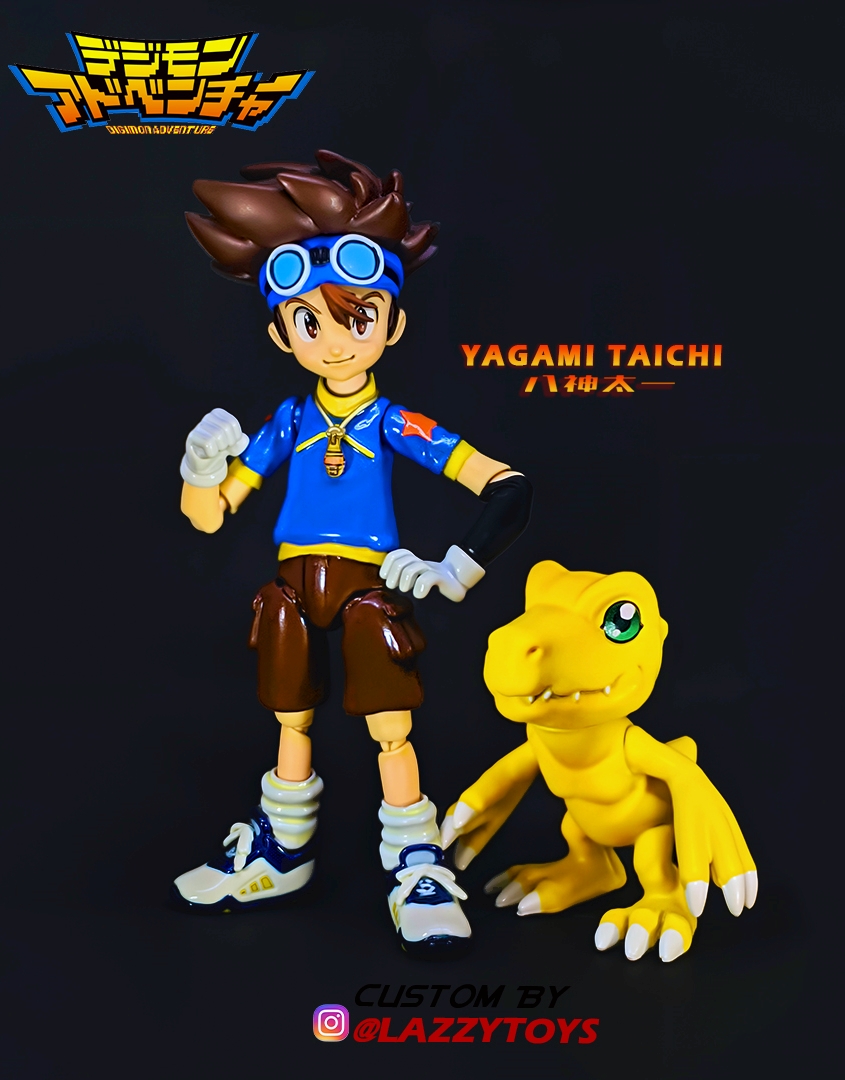 Custom Taichi 12cm figure by @lazzytoys