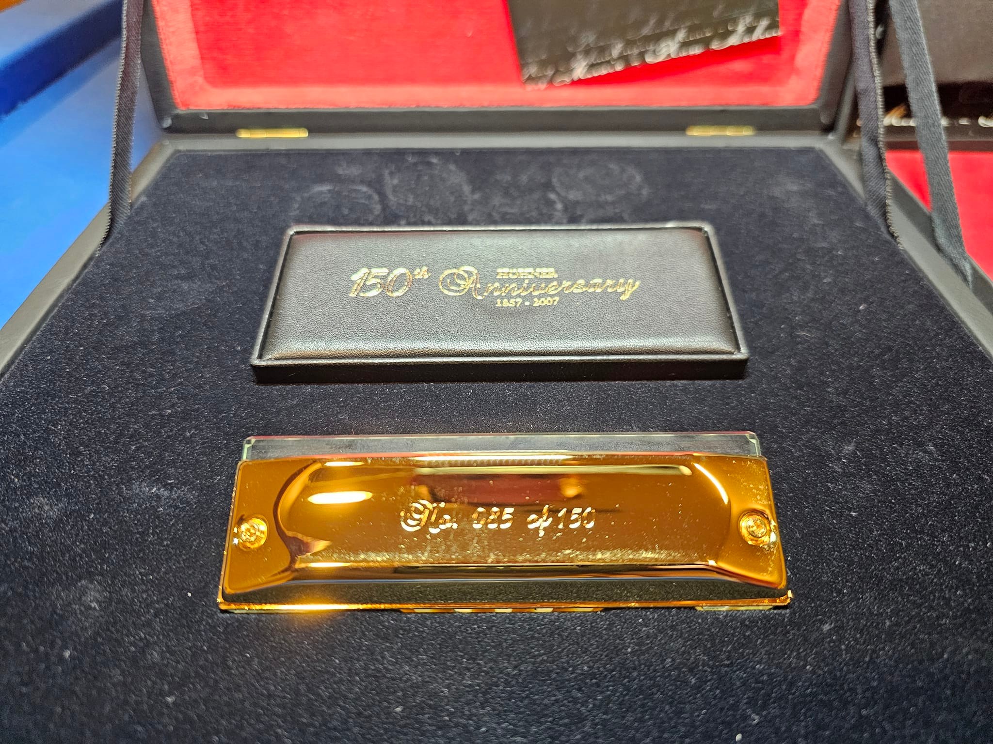 Hohner 150th anniversary matched serial number set