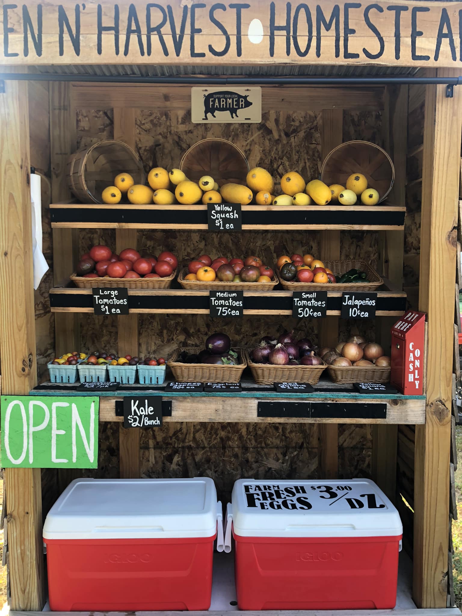 Hen N’ Harvest Homestead Honest Stand | Facebook