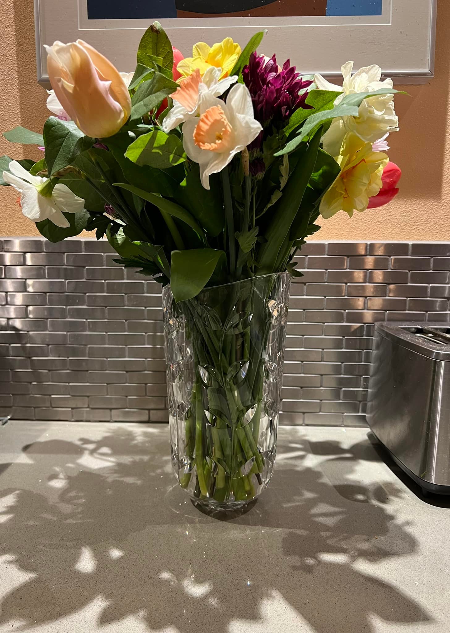 Tiffany & Co crystal vase found at thrift shop