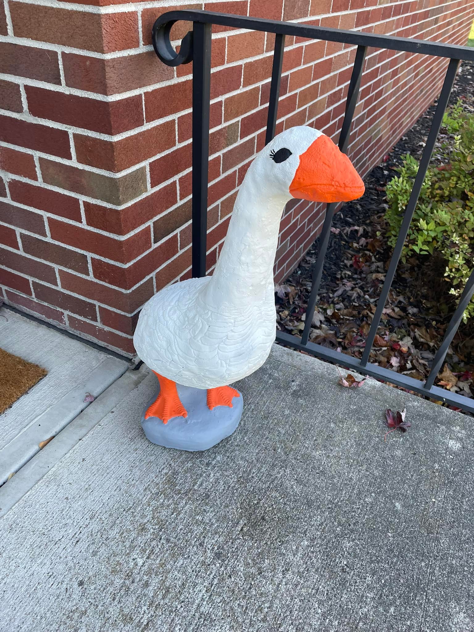 The Porch Goose Club of America | Meet Lucille! She was in rough shape ...