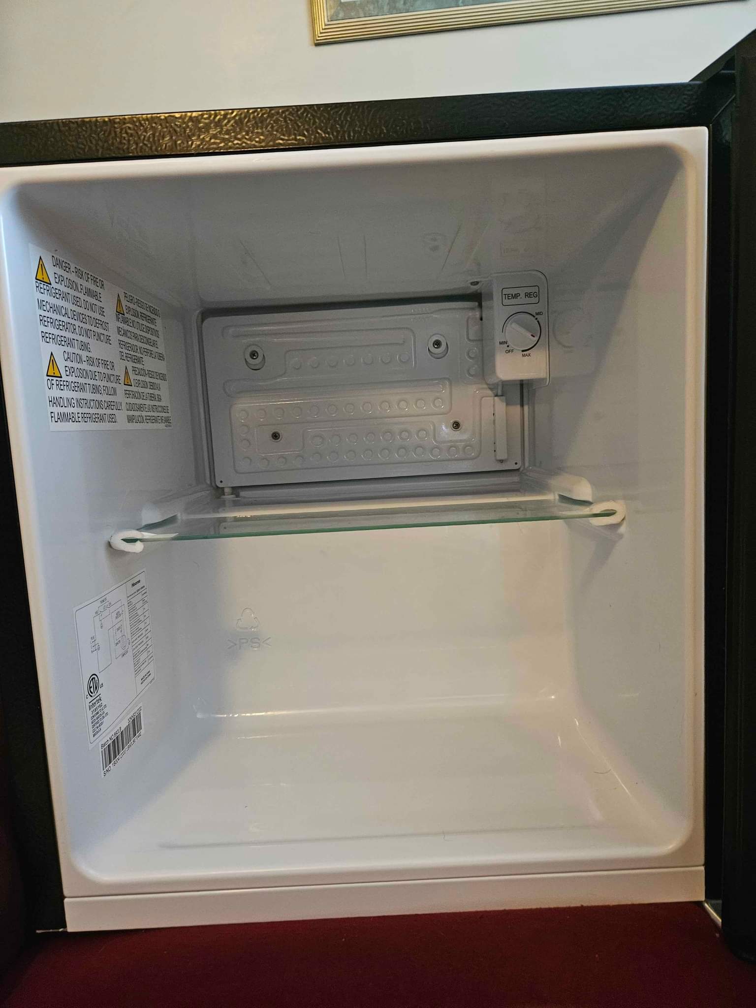 Mini Fridge Stand With Silicone Drip Pan - Adjustable Appliance Base Protector