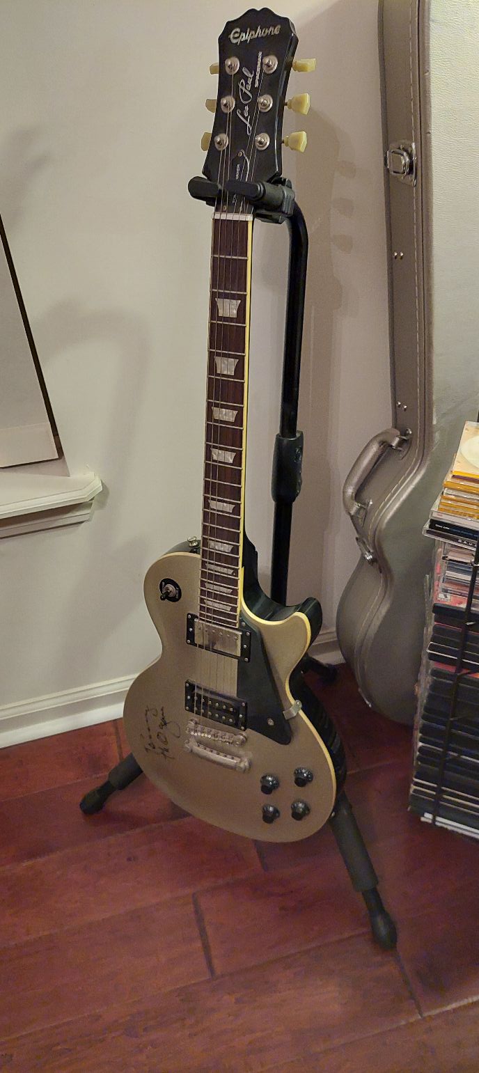 Own one of ONLY five Tommy Thayer custom-designed Epiphone Les