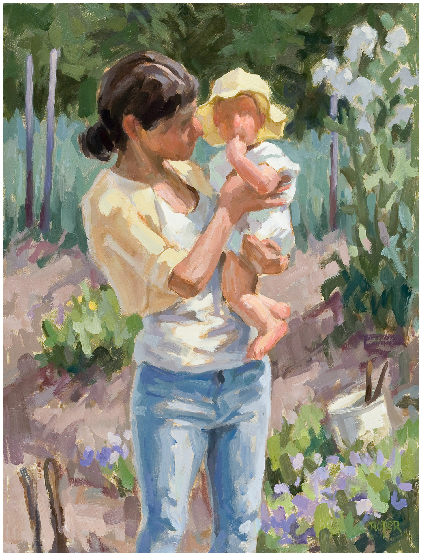 Stuart Roper - Honored that my painting, 'Garden Baby,'... | Facebook