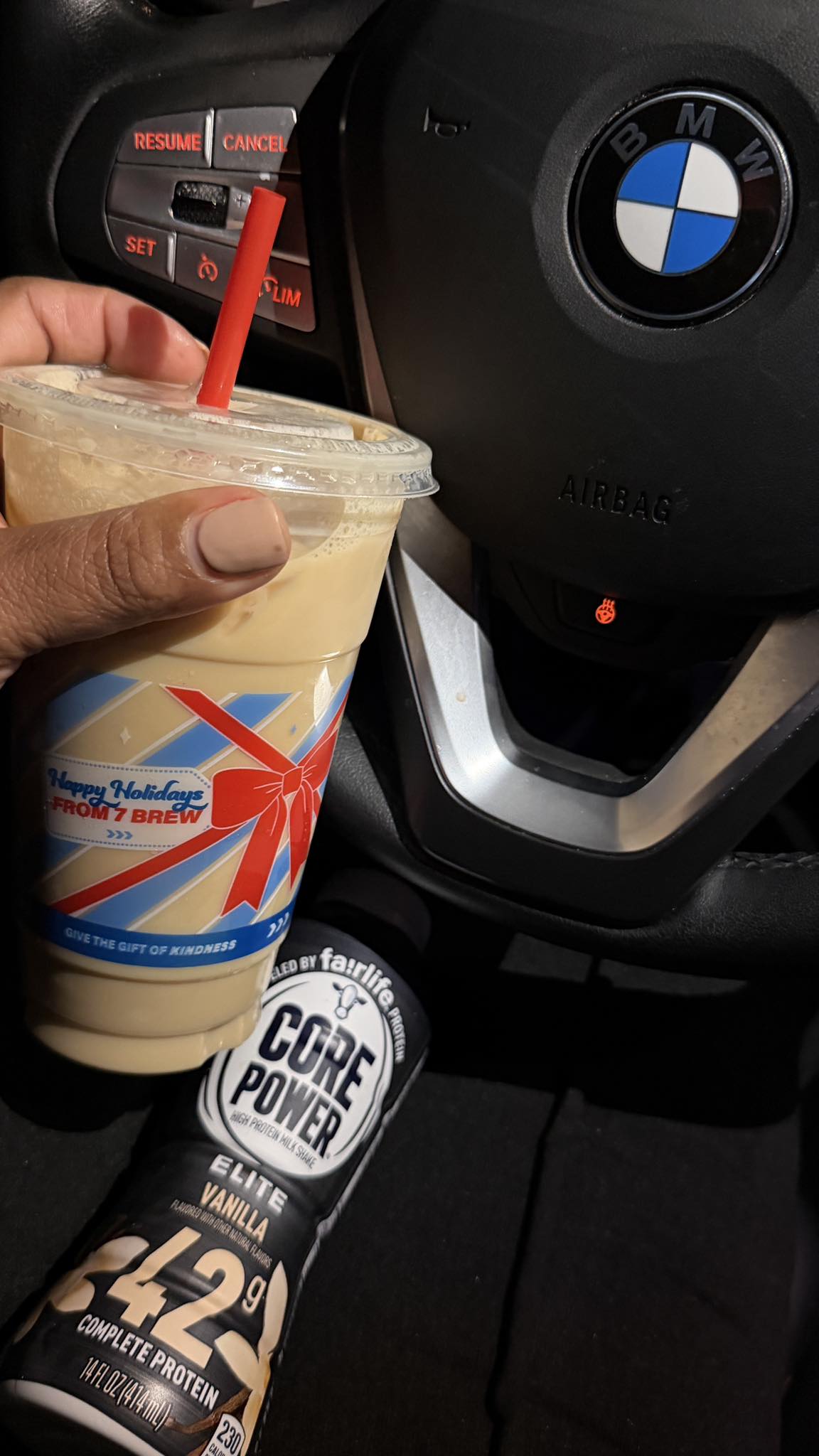 Sugar Free Beyoncé Blondie hold the milk and add Vanilla Protein Shake ...