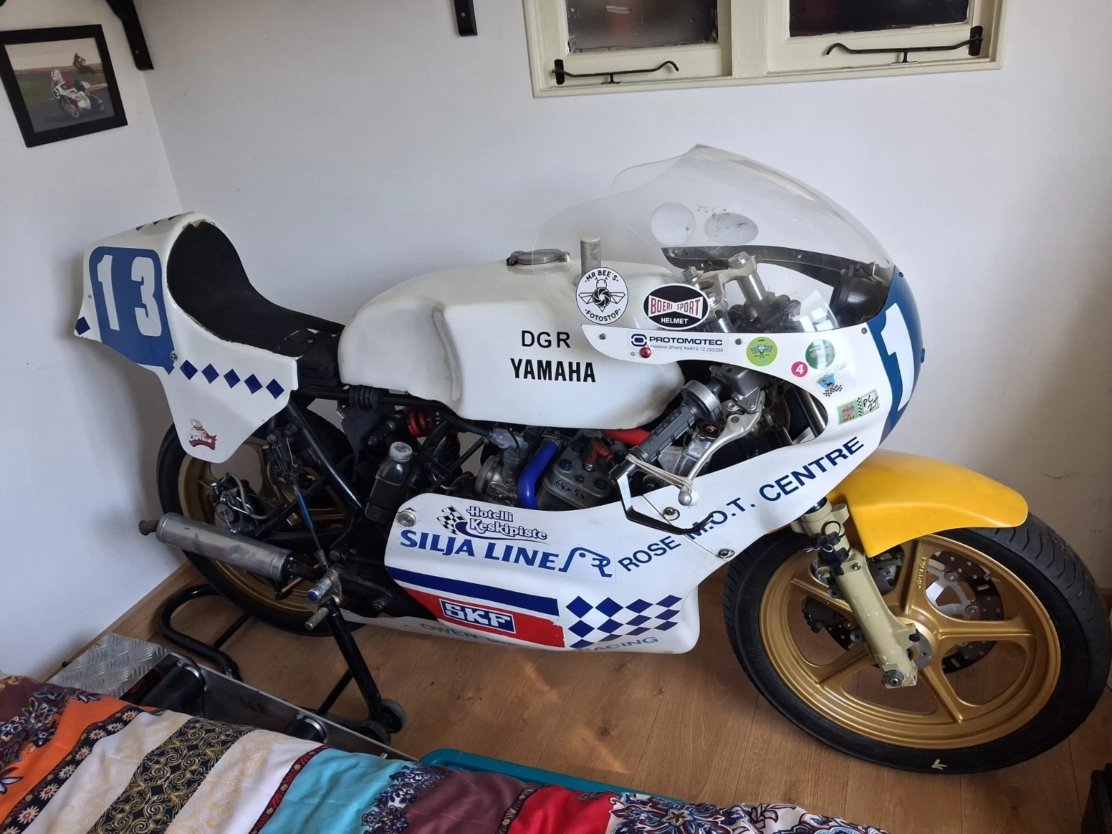 Ad: 1985 Yamaha TZ250N 59W race bike On eBay here -->> https://bit 
