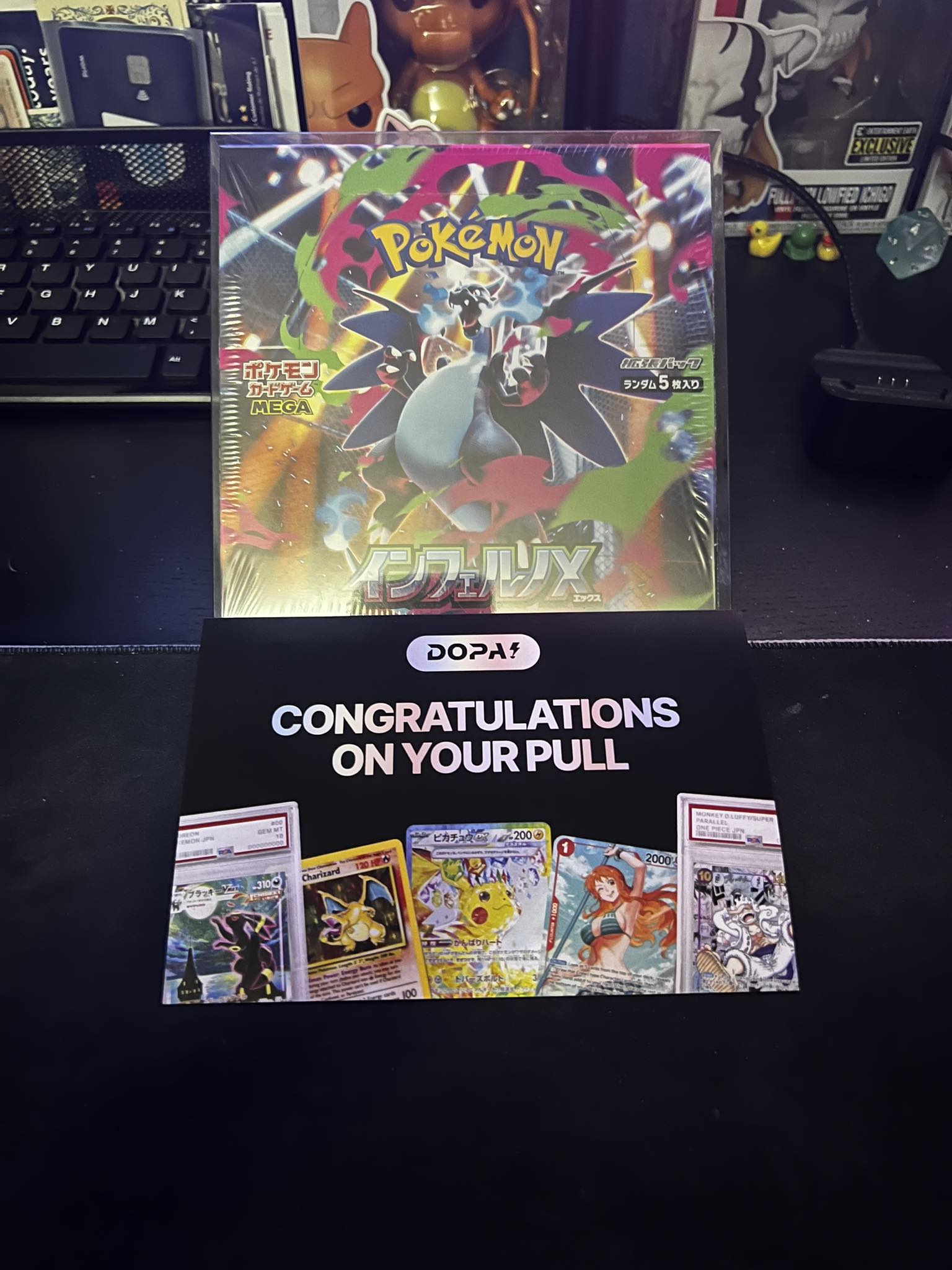 So I won this on dopa app. Would you rip it or keep it sealed?