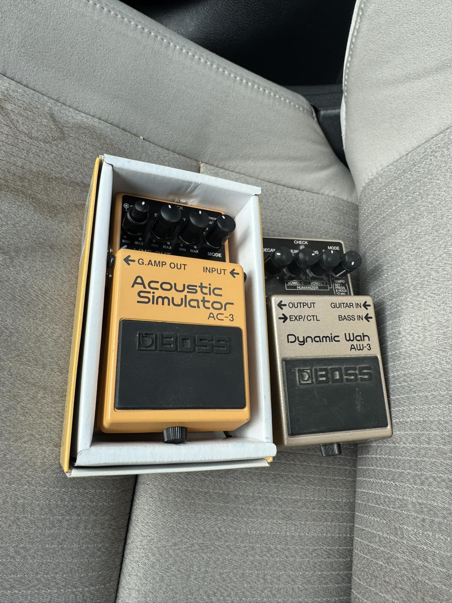 Where should I place the Boss AC-3 in my pedal chain?