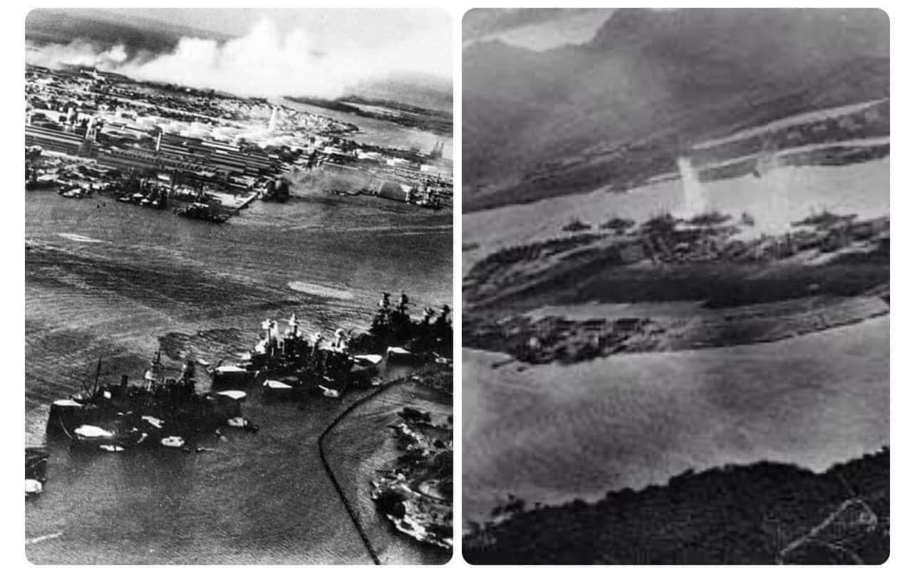 Pearl Harbor attack from Japanese planes | Honolulu, HI