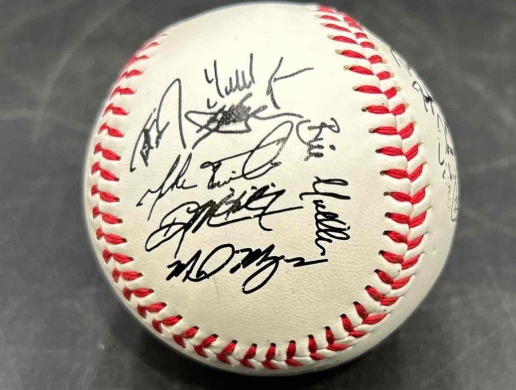 2004 World Series signed baseball authenticity?