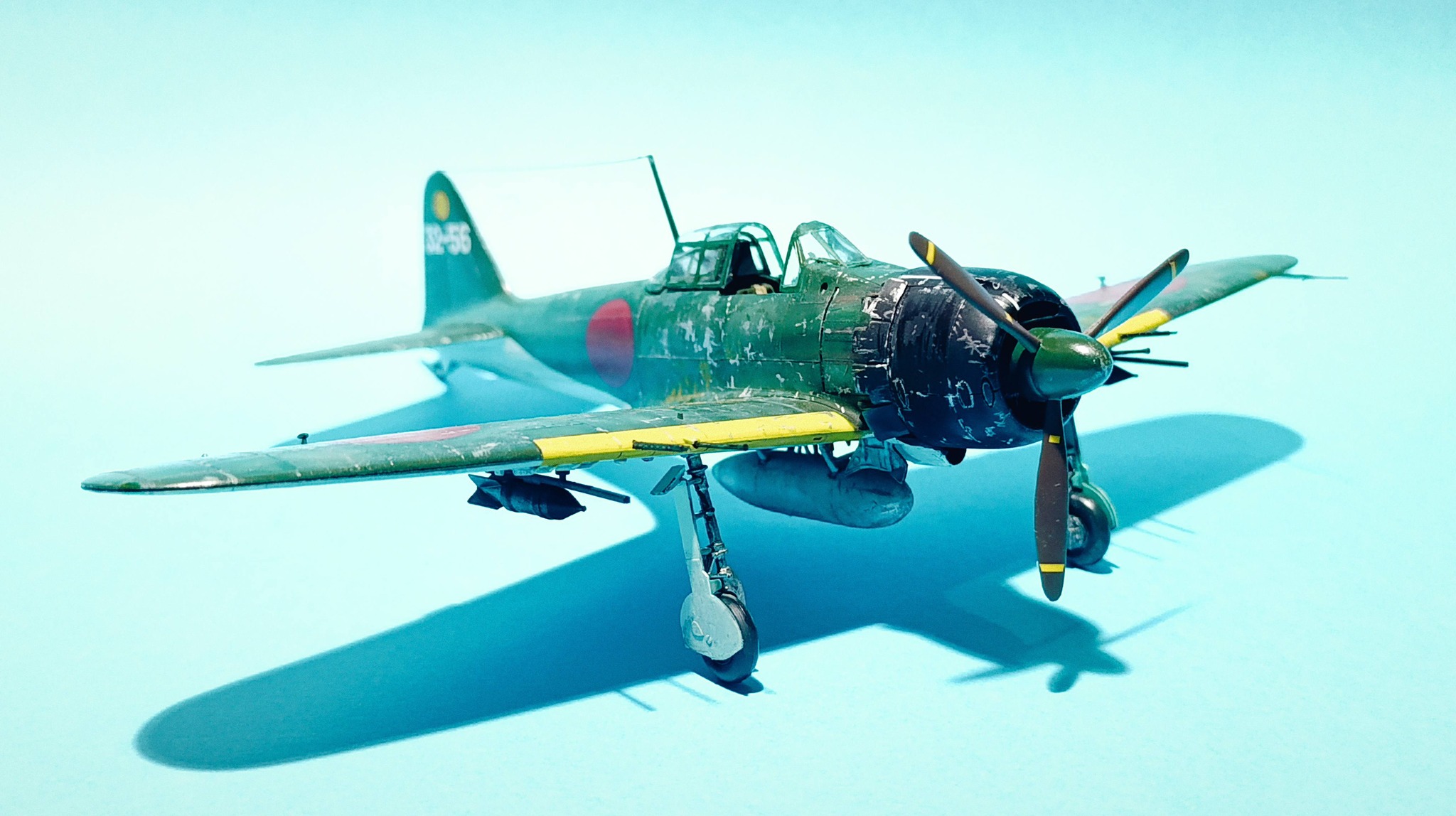 TAMIYA 61027 1/48 Mitsubishi A6M5c Zero Fighter (Zeke) EUR 29,99