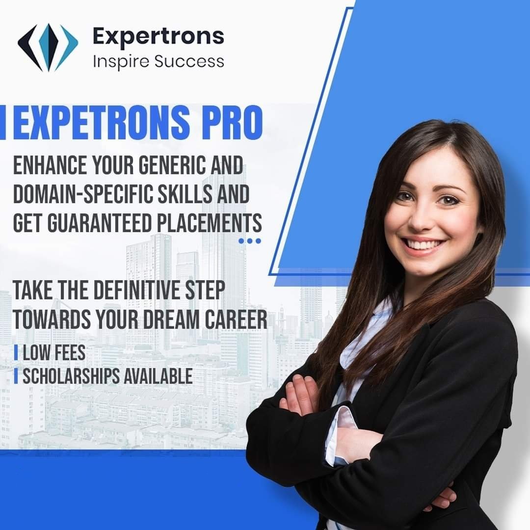 Professional Training & Guaranteed placements- Powered by Expertrons - Home