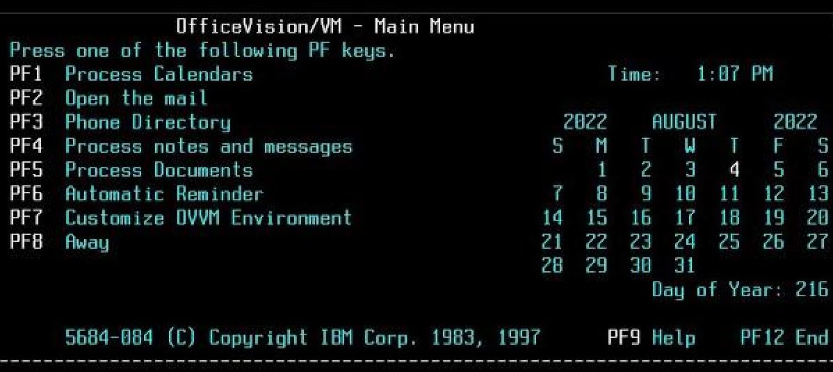 Mainframers | I started in 1987 with a VM/VSE company in London, The UK ...