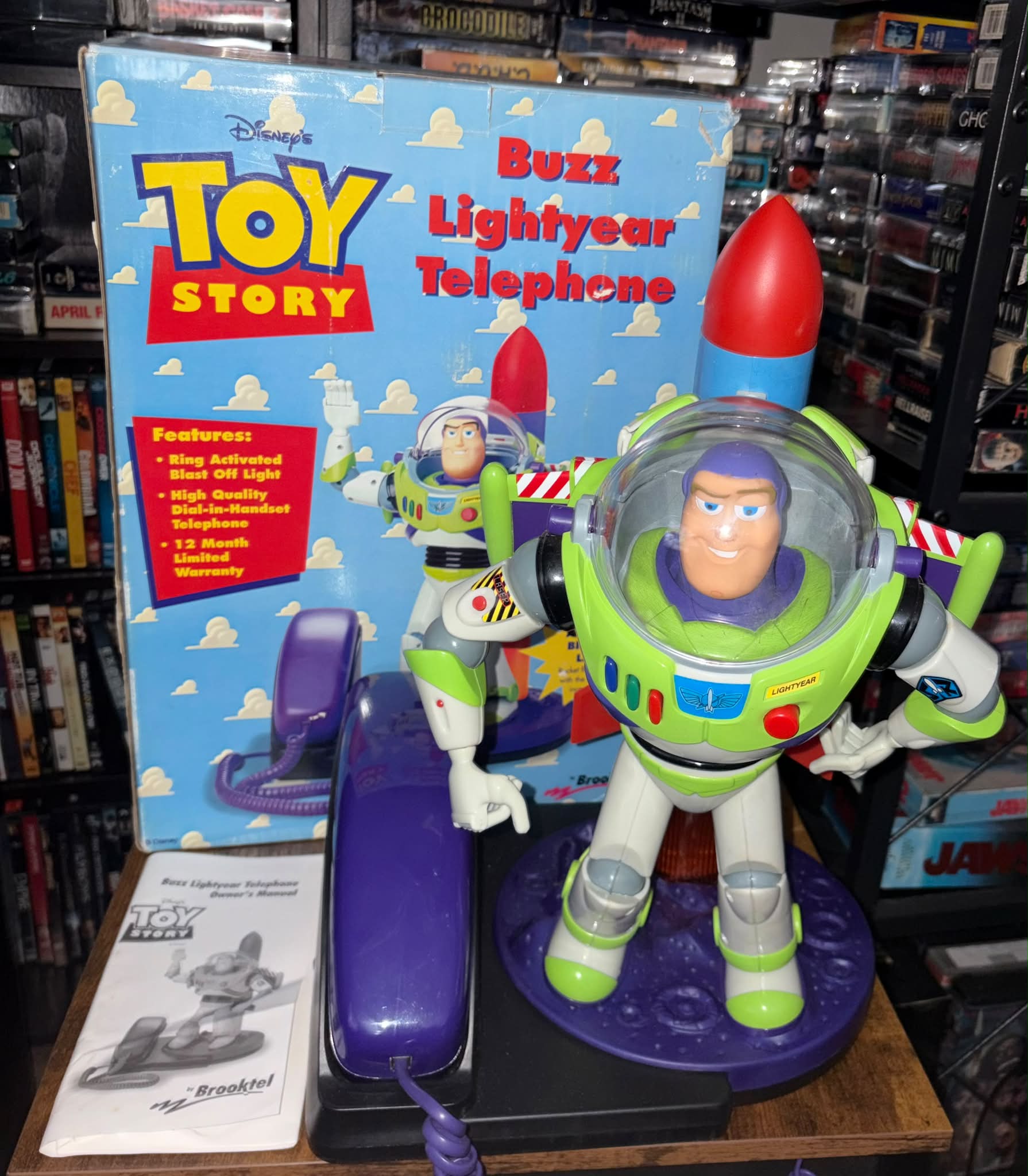 Toy Story's Buzz Lightyear novelty phone