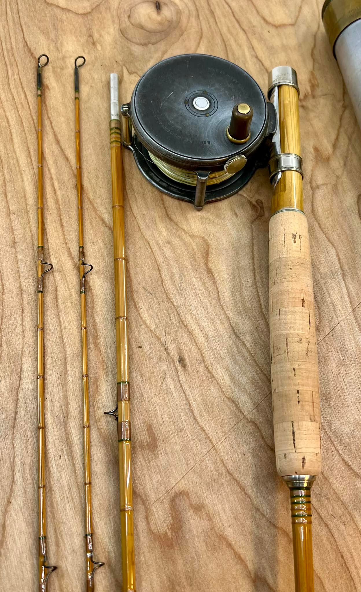abercrombie and fitch fly reel Meek / & - Model 54 Hardy Bros. - Flyweight Silent