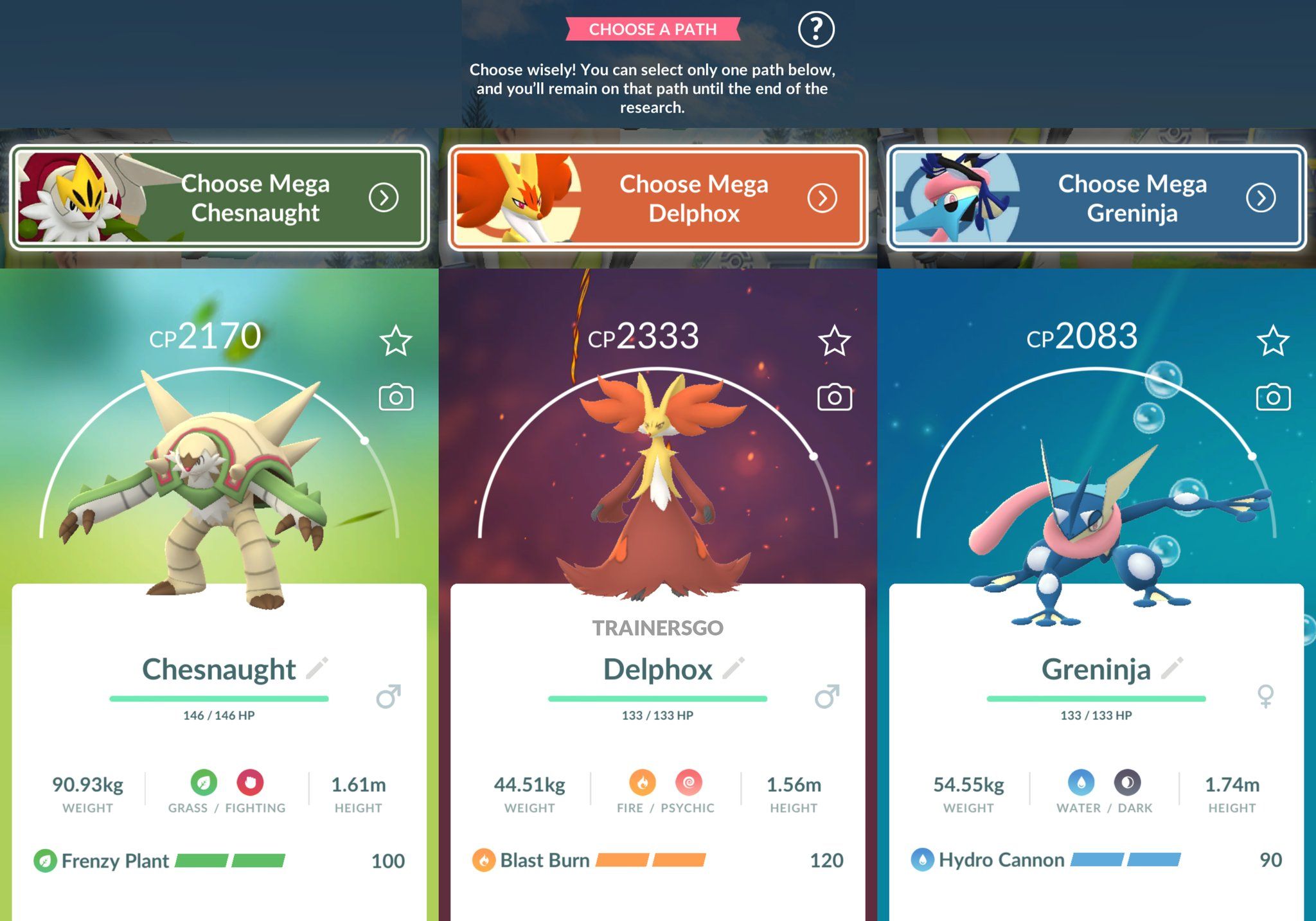 PokemonGO 御三家 Common Remember to evolve! ⏰ Ends 11:59 PM, Sun, 6 Sept 2026 Don't