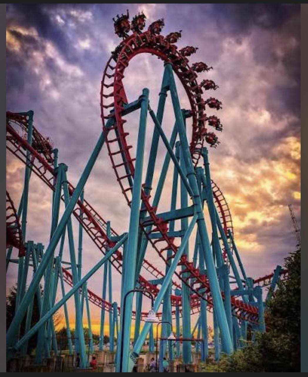 Have you ridden the classic 1978 Mindbender roller coaster at Six