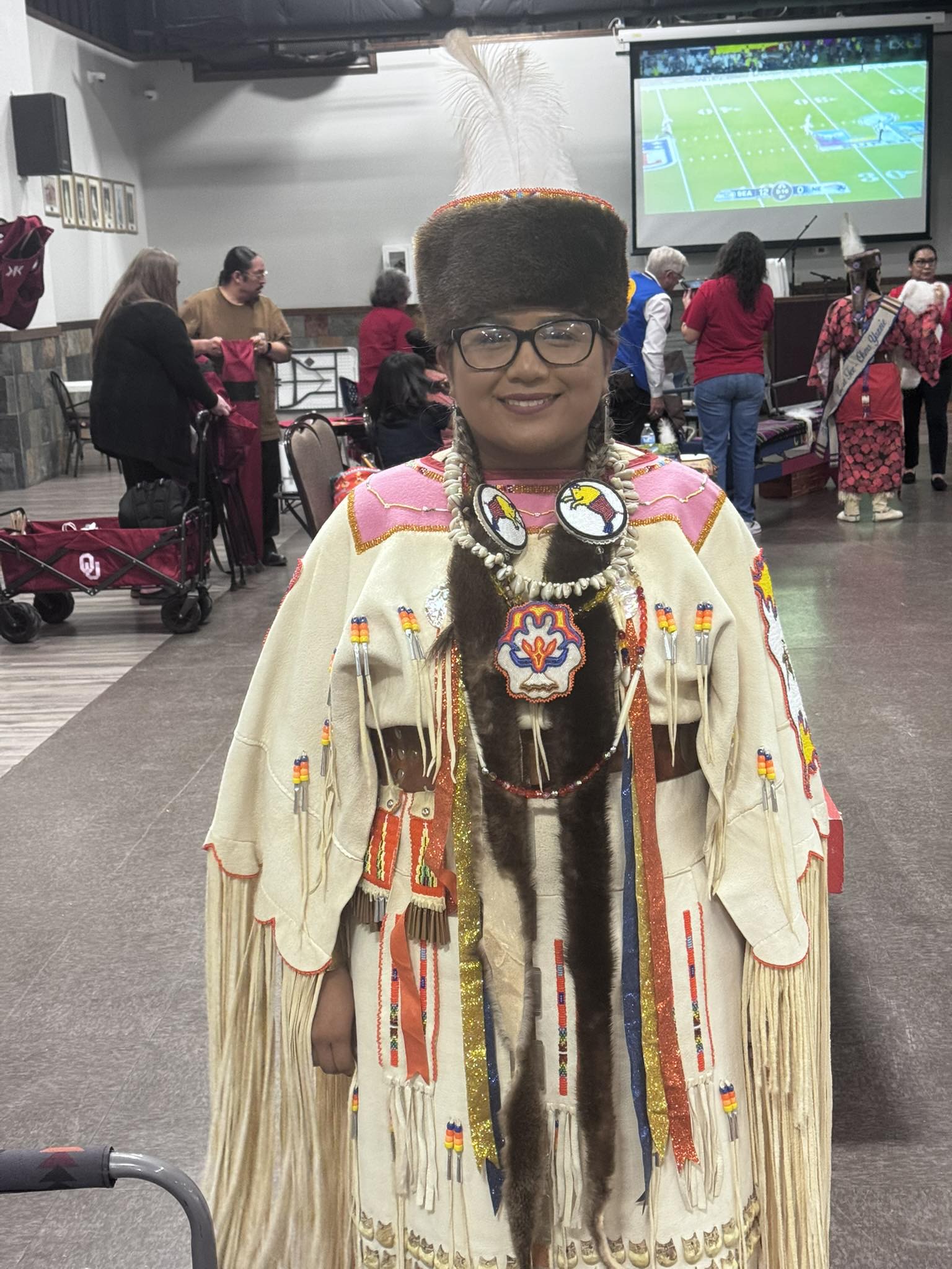 Nicole - Running for Comanche Nation Princess is not just about wearing ...