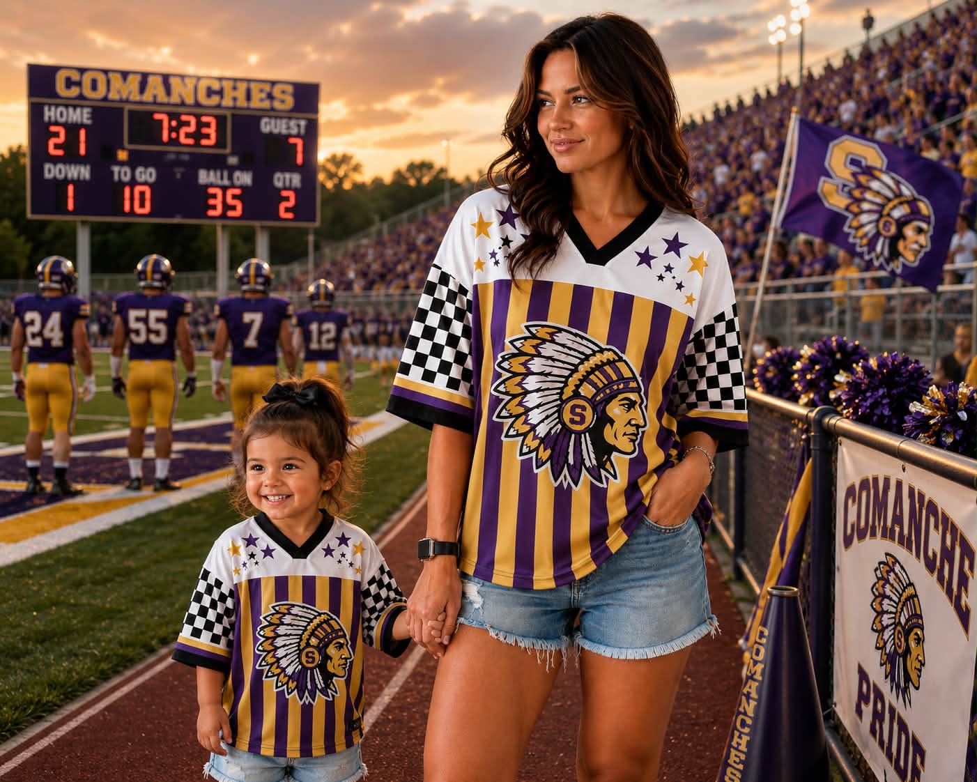 Get Yours! Joker Brand cLAssick 69ers Football Jersey #jokerbrand
