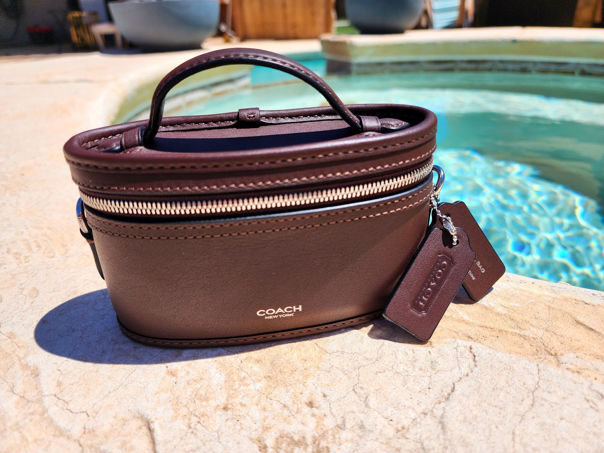 Coach trail bag 15 as a micro bag