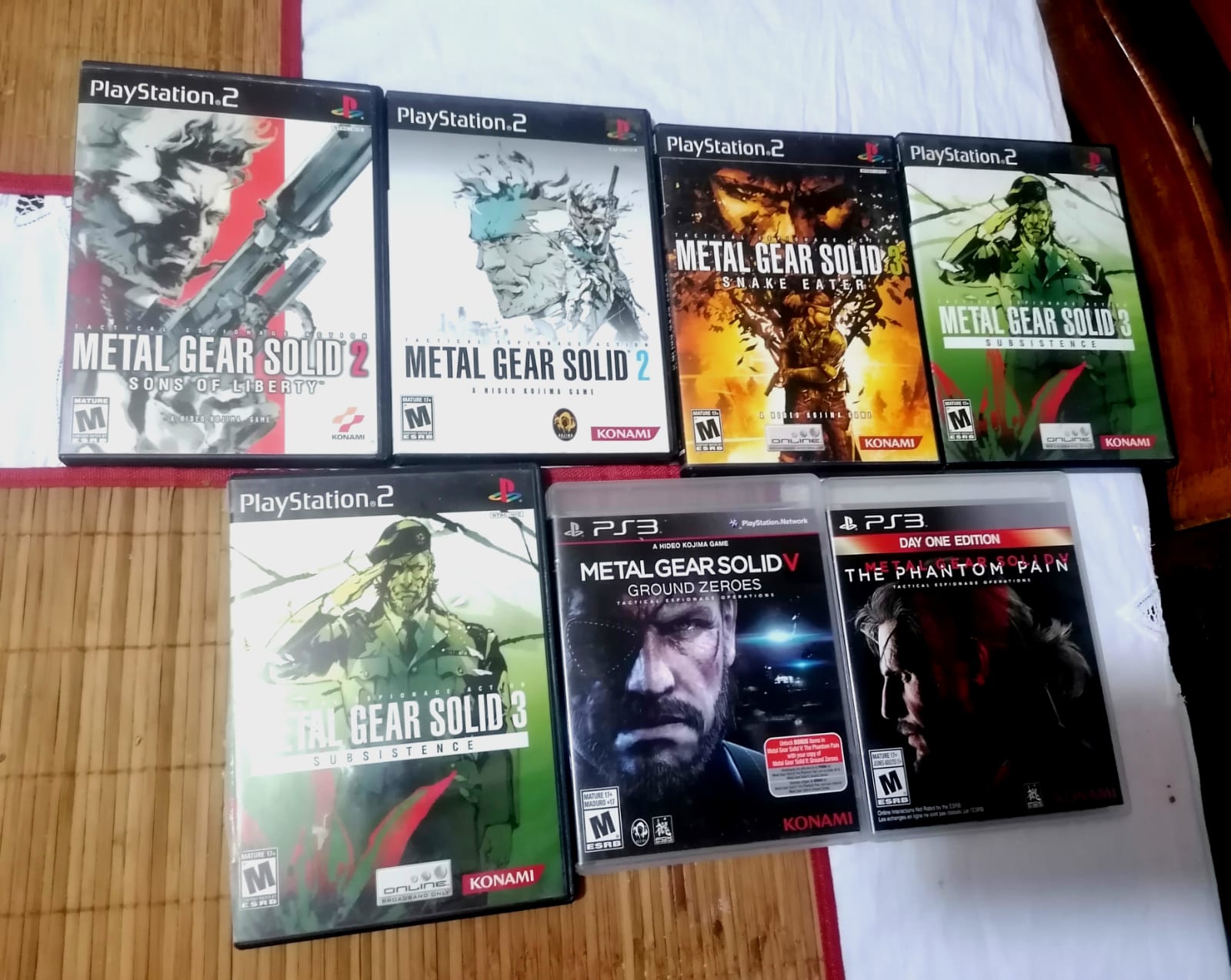 Metal Gear Solid Collection PS2 Nuevos En cuanto se cotizan por fa
