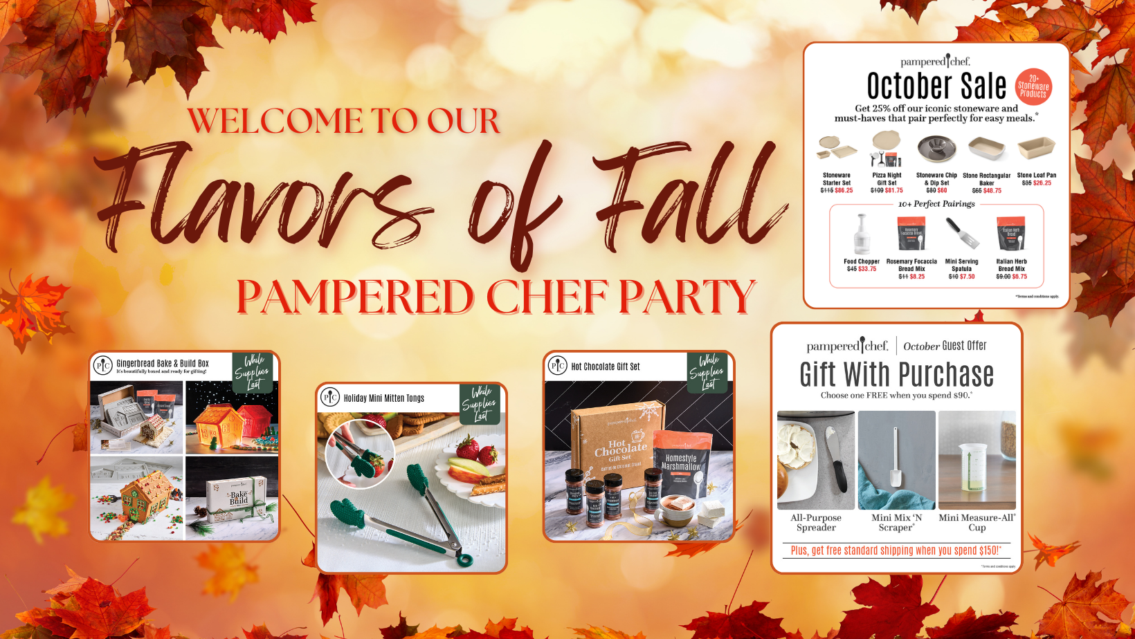 ***ORDERING LINK IS OPEN*** Nicole German's Pampered Chef Party 🍁 ...