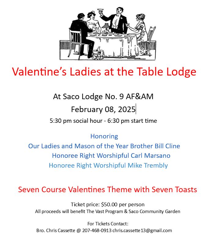 Saco Lodge #9 | Saco ME