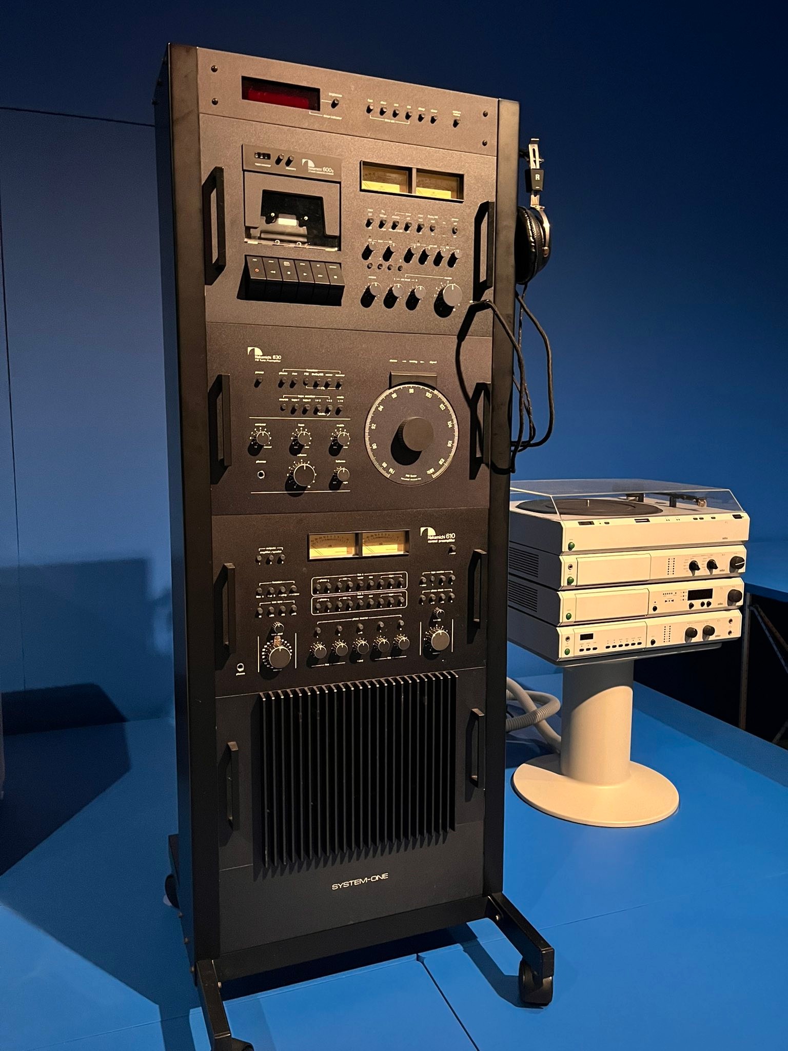 Nakamichi rack system at art exhibition | New York City, NY