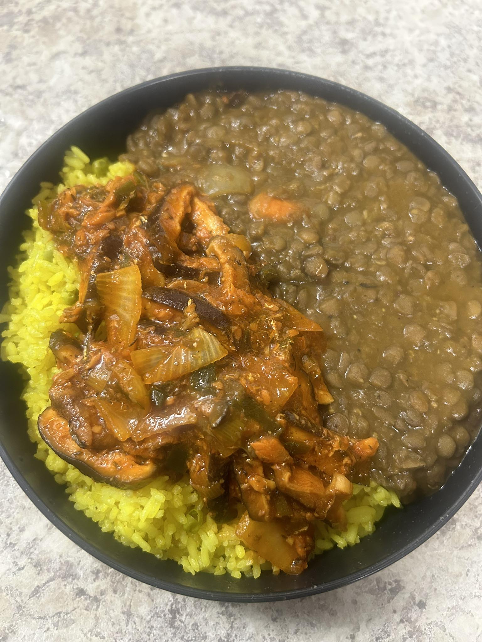 True Trini Food and Recipes. | A little twist of Tumeric rice stew ...