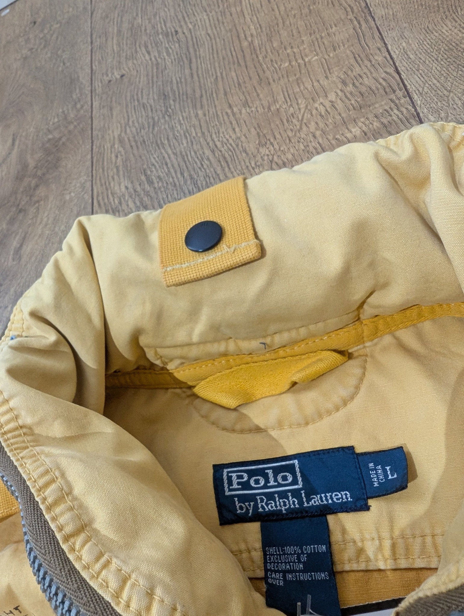 What years were Polo Ralph Lauren naval station marine vests made?