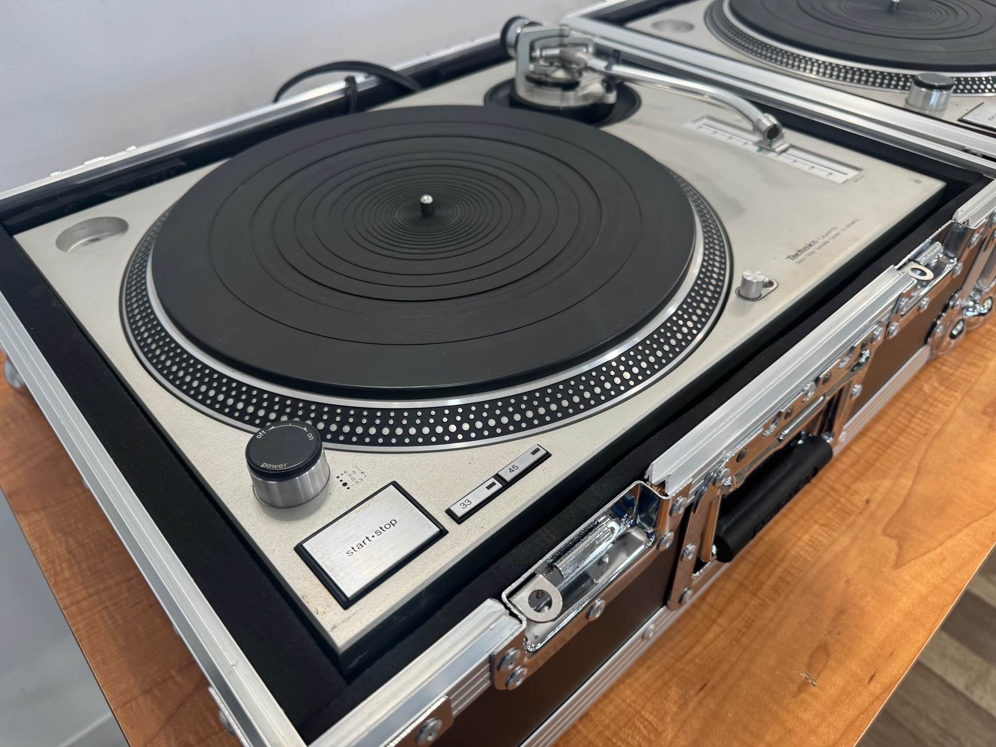 Brand new Technics SL-1200MK5 turntables and Vestax PMC-05ProIII