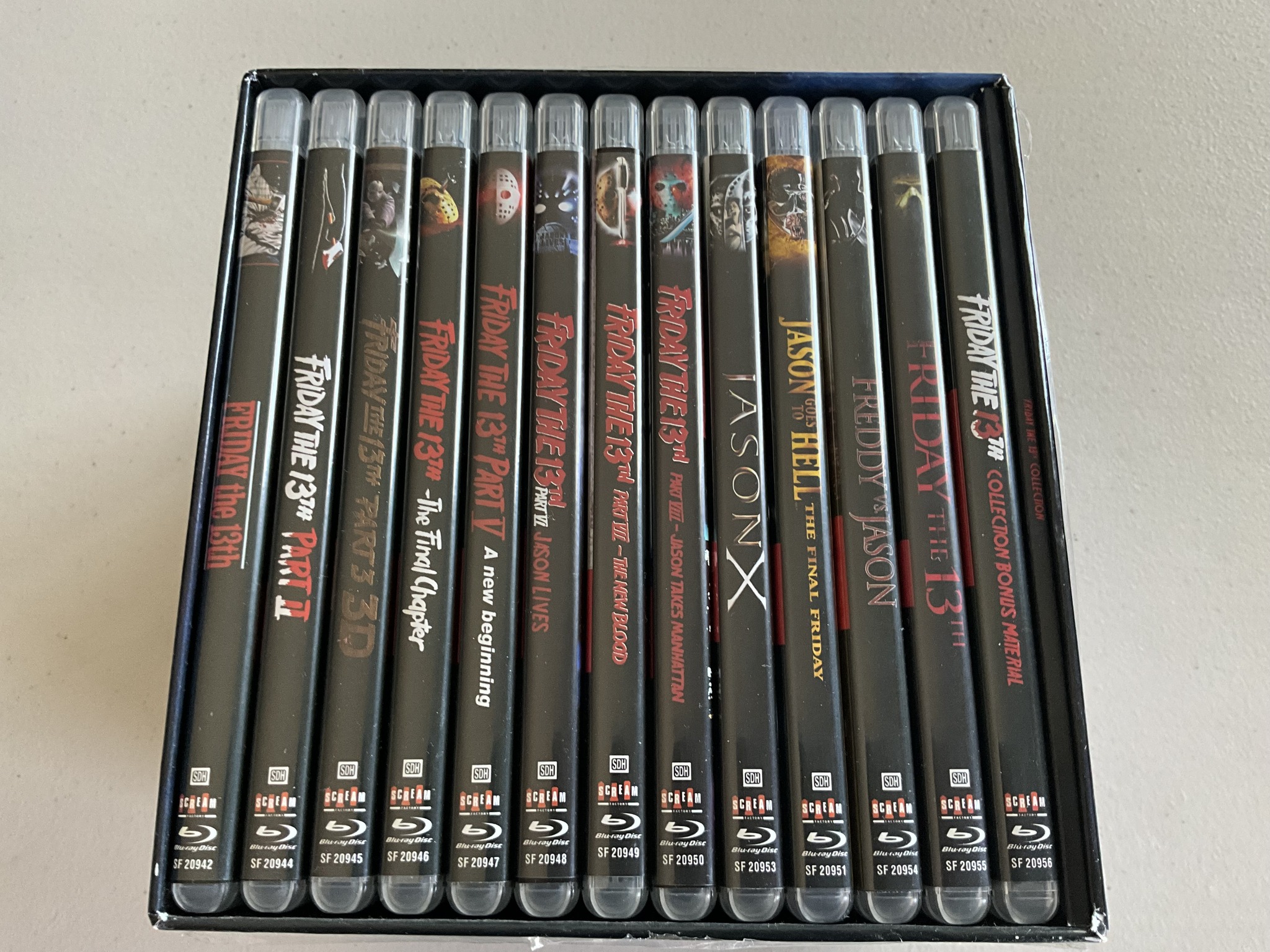 Friday the 13th Blu-ray vs DVD box sets comparison