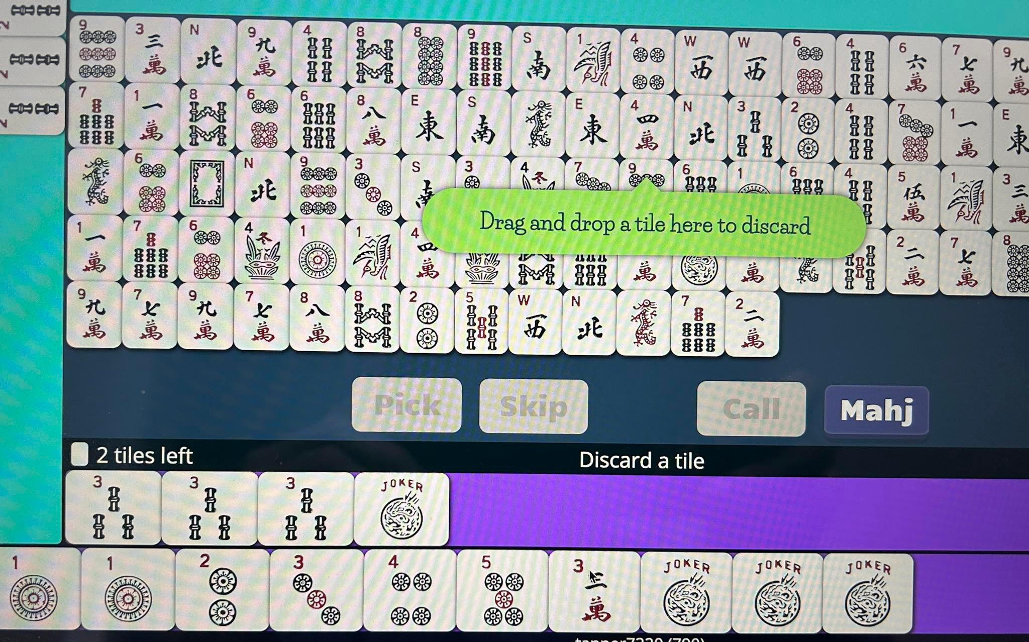 Is this a valid riichi mahjong hand?