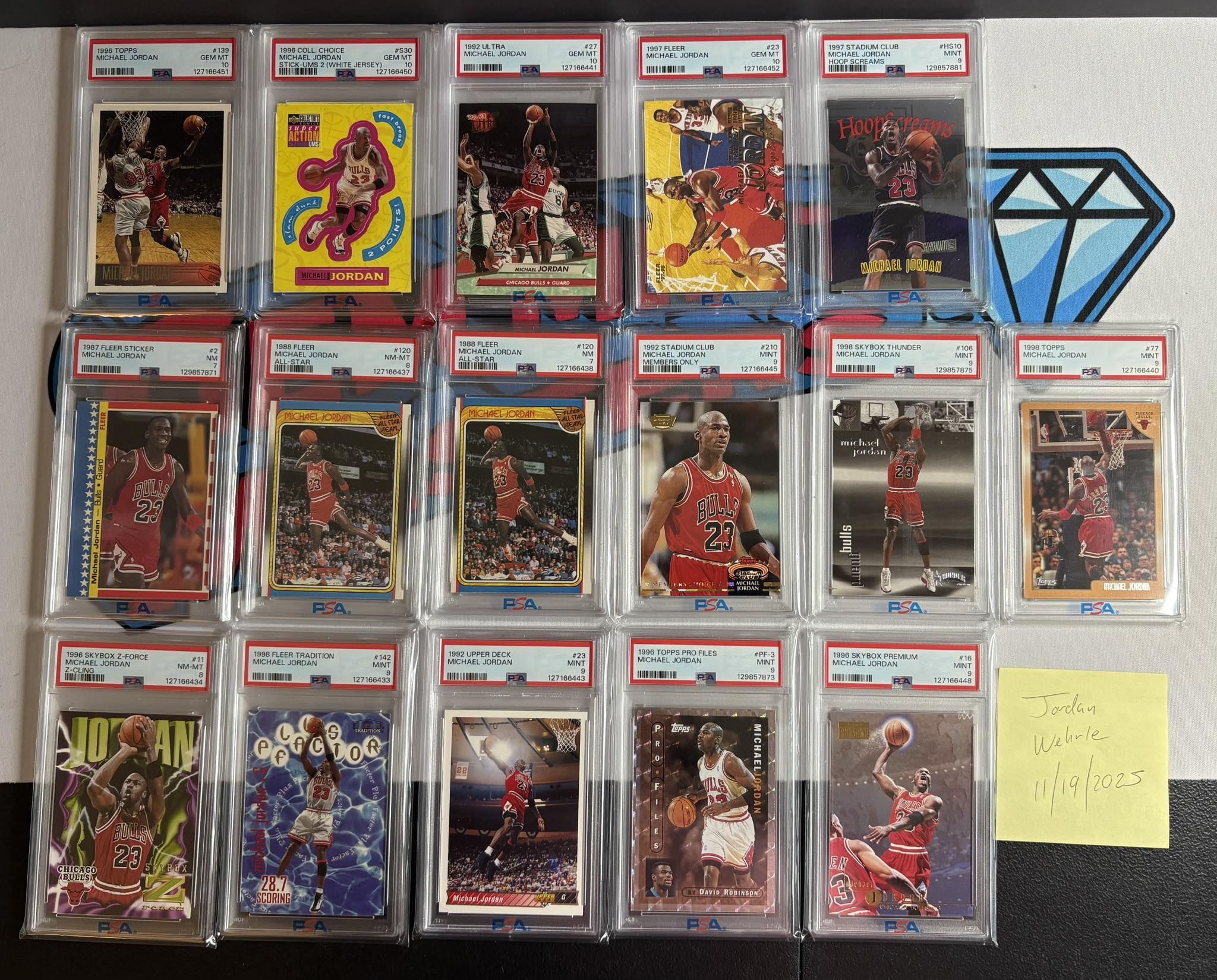 psa graded jordan basketball cards for sale