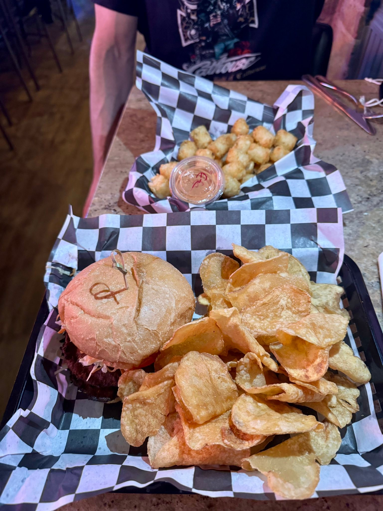 Vegan options at Easy Out bar in Lakewood, OH