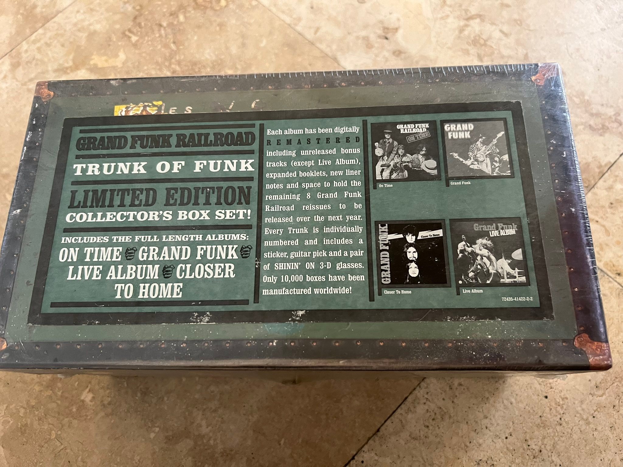 Grand Funk Railroad Trunk of Funk box set